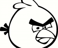 Coloriage Angry Birds