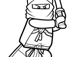 Coloriage Lego Ninjago