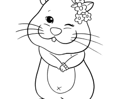 Coloriage Zhu Zhu Pets