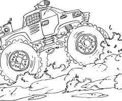 Coloriage Monster Truck