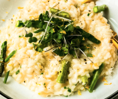 Risotto au citron